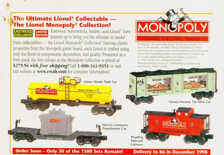 eTrain Article Train Collectors Association