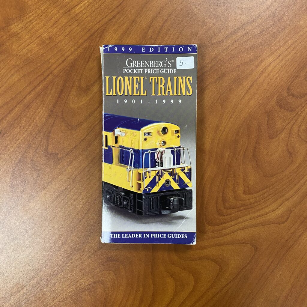 Greenberg's Pocket Price Guide Lionel Trains 19011999 Train