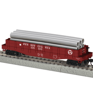 InStock Lionel HO Pennsylvania Flat Car Gondola Pipe Load