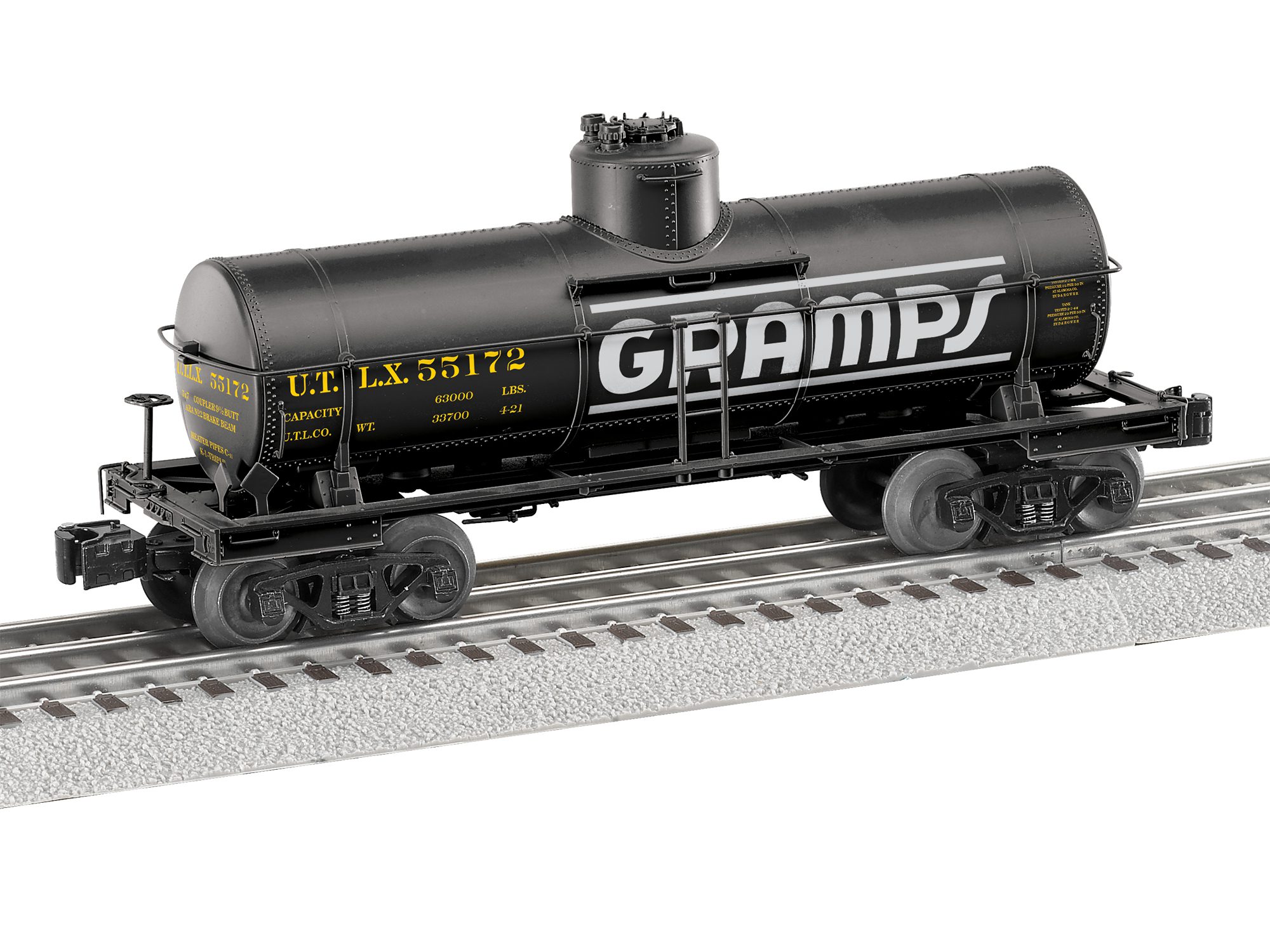 InStock Lionel Gramps 8000 Gallon Tank Cars - Train Collectors