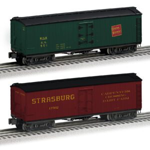 InStock Lionel Strasburg & Vermont Central Milk Reefer Set